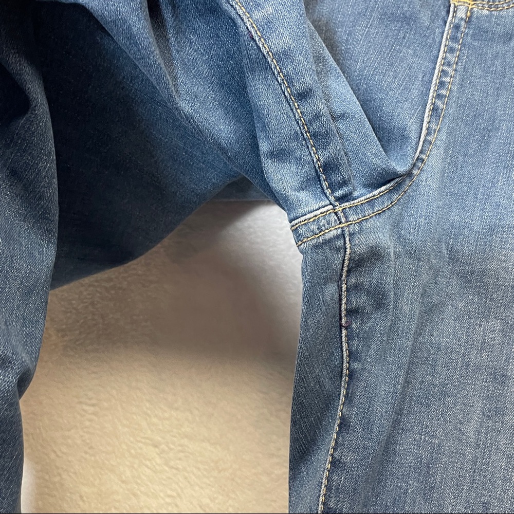 NYDJ Mini Boot Medium Wash High Rise Jeans Size 24W - Picture 5 of 10
